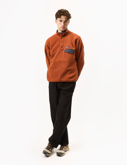 Pata Synch Snap-T Pullover - Burnished Red