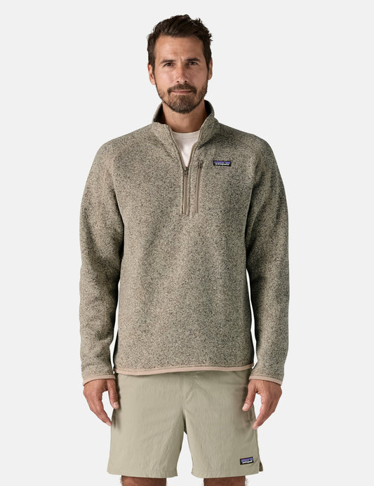 Pata Better Sweater 1/4 Zip - Pelican Stone