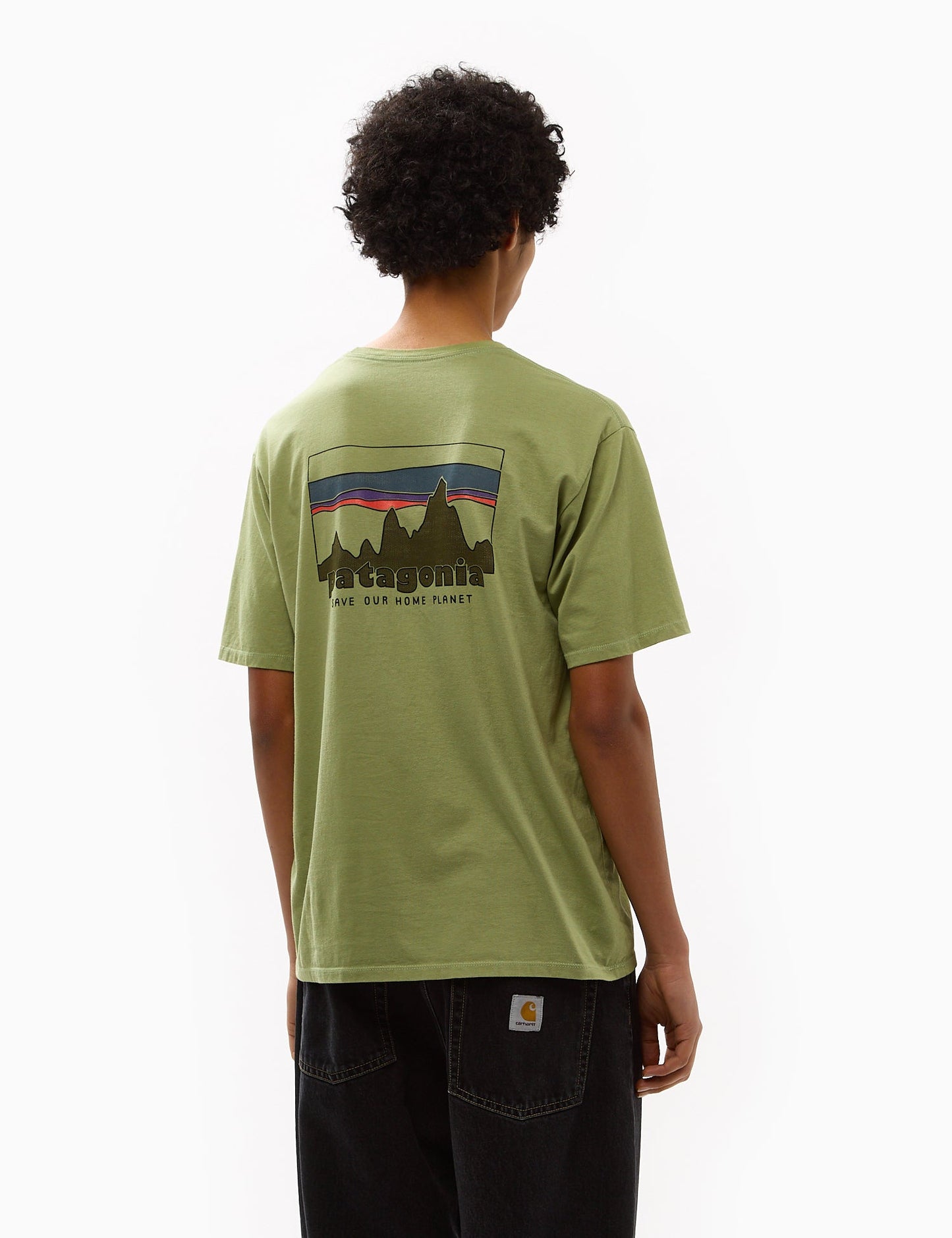 Pata '73 Skyline Organic T-Shirt - Buckhorn Green