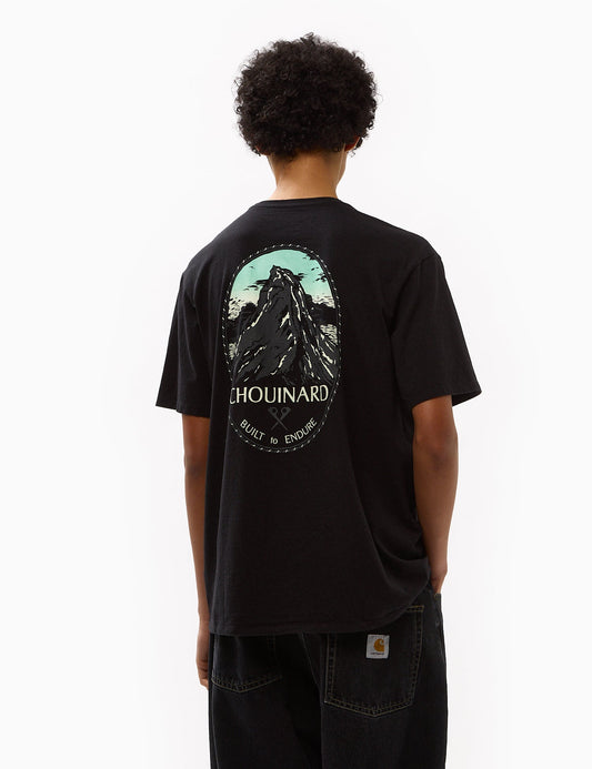 Pata Chouinard Crest Pocket Responsibili-Tee T-Shirt - Ink Black