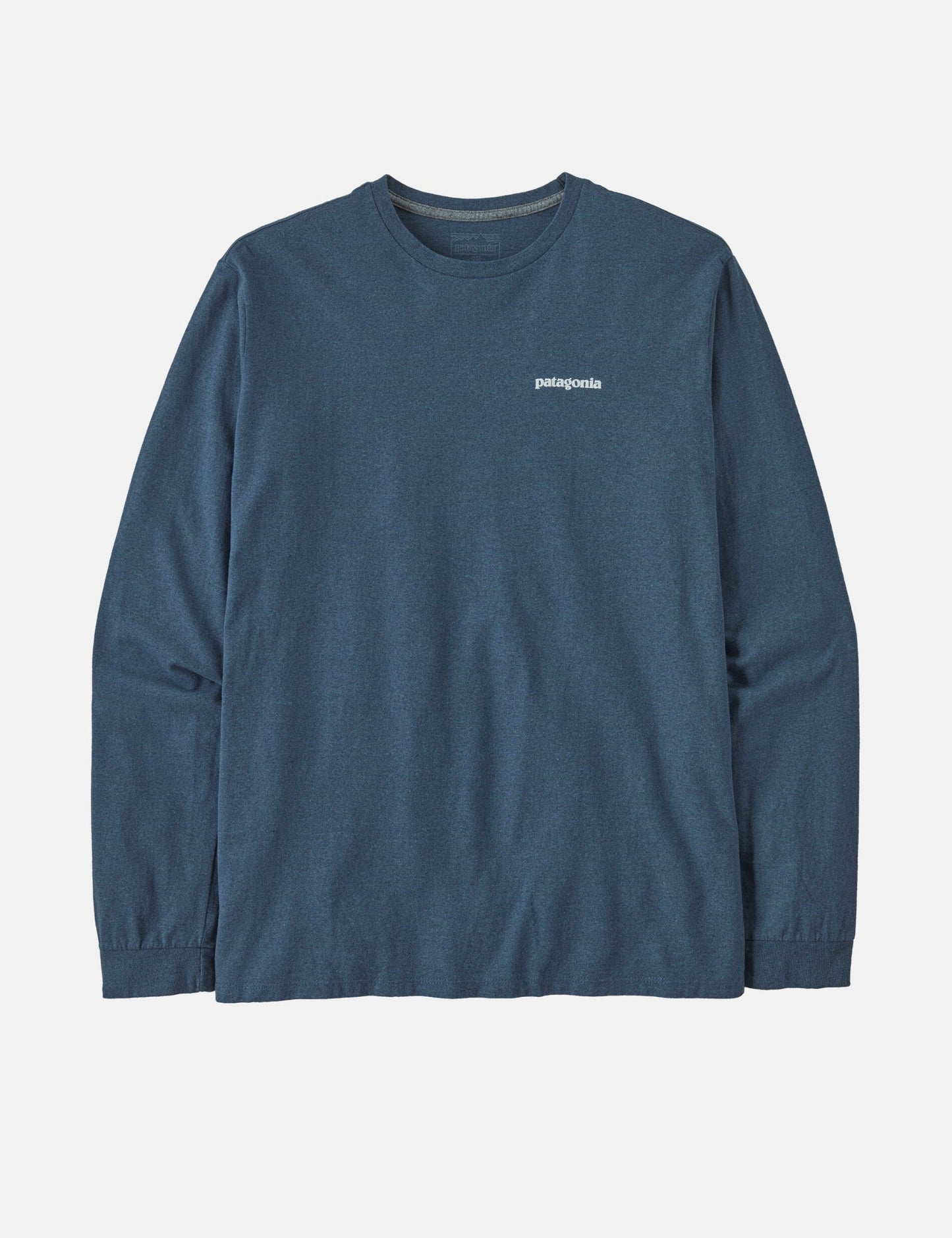 Pata Long Sleeve P-6 Logo Responsibili-Tee T-Shirt - Utility Blue