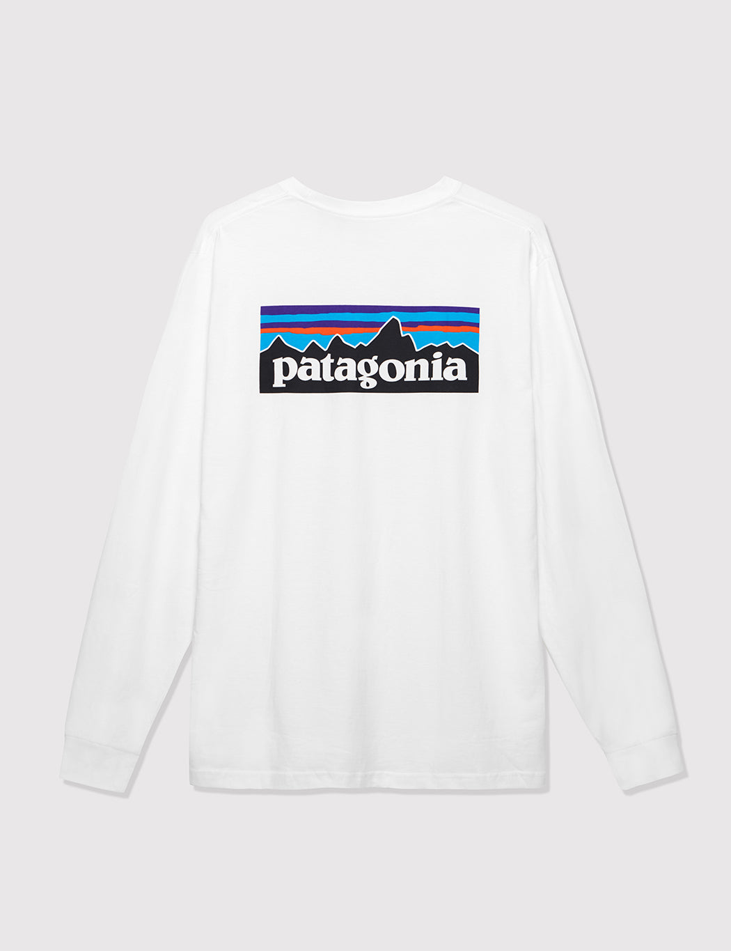 Pata P-6 Logo Responsibili-Tee Long Sleeved T-Shirt - White