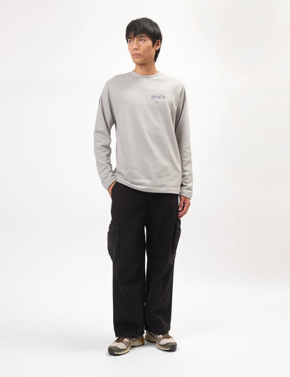 Pata Unity Fitz Wildrise Crew Sweatshirt - Salt Grey