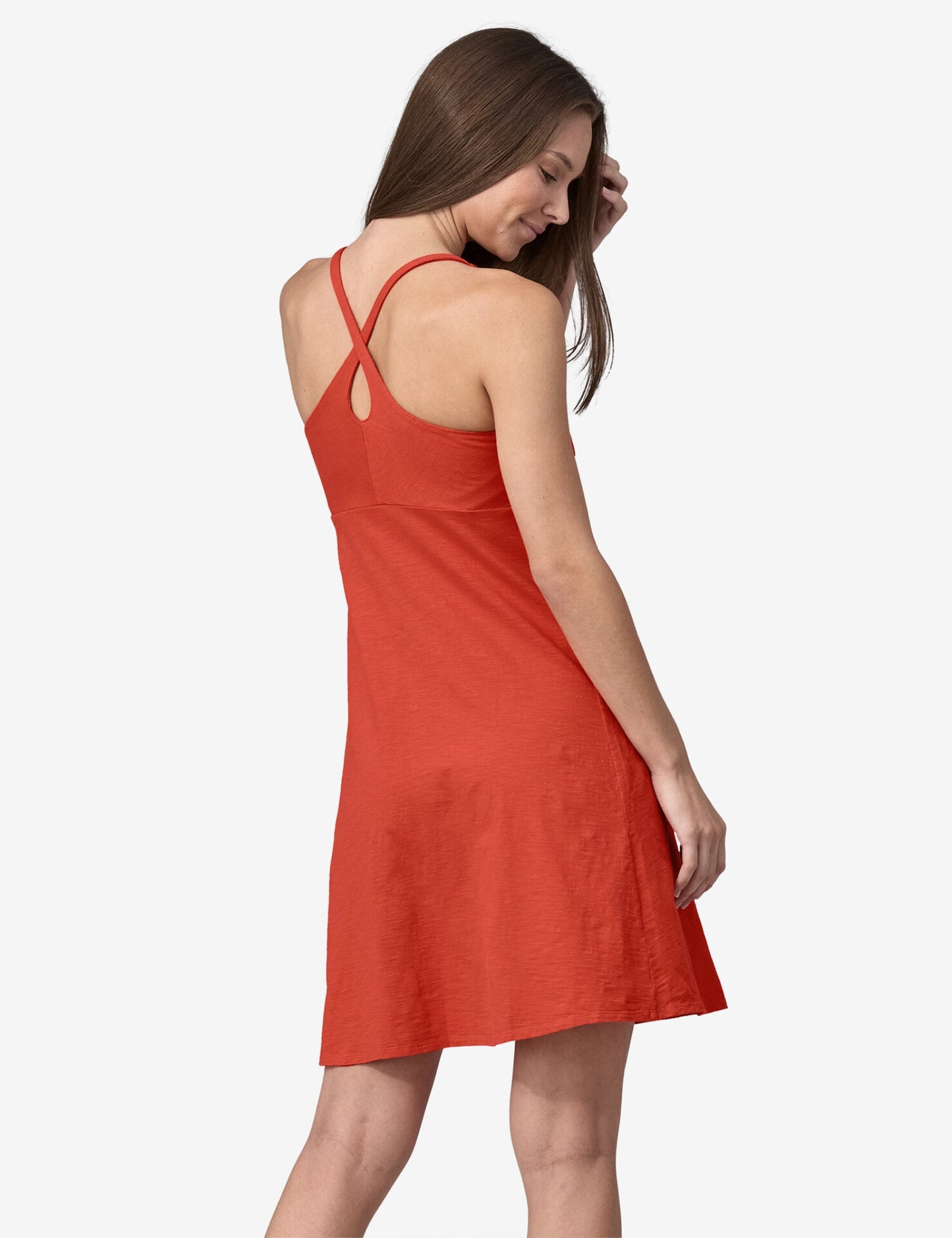 Pata Women's Amber Dawn Dress - Pimento Red