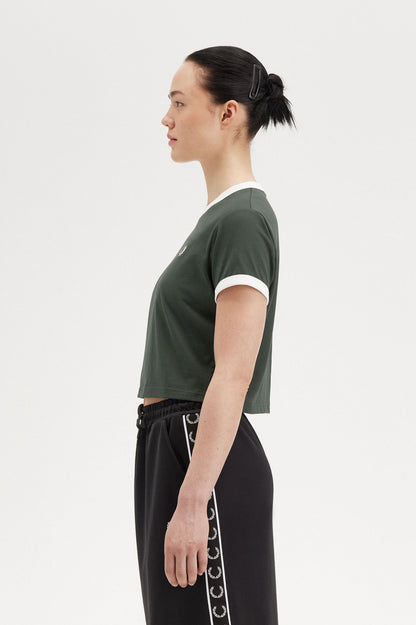 Cropped Ringer T-Shirt