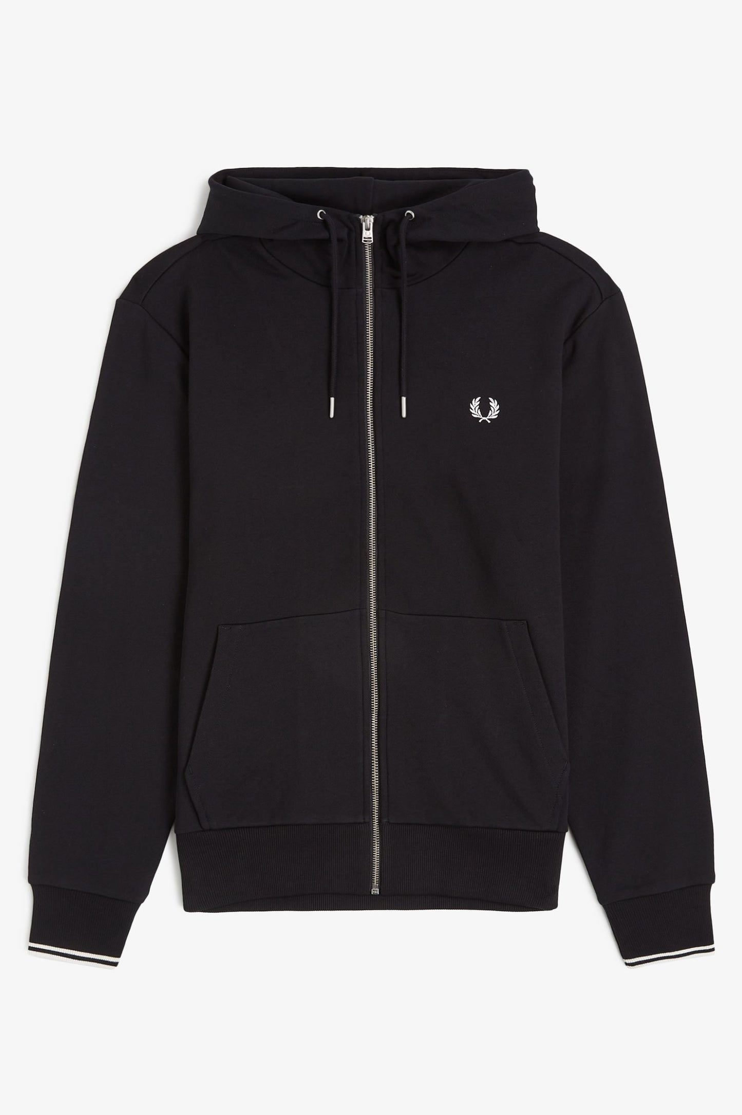 Hooded Zip Through Sweatshirt