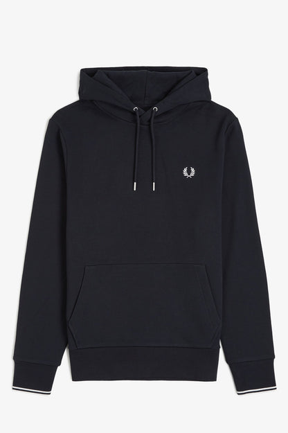 Tipped Hooded Sweatshirt