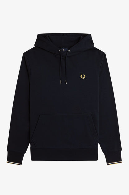 Tipped Hooded Sweatshirt