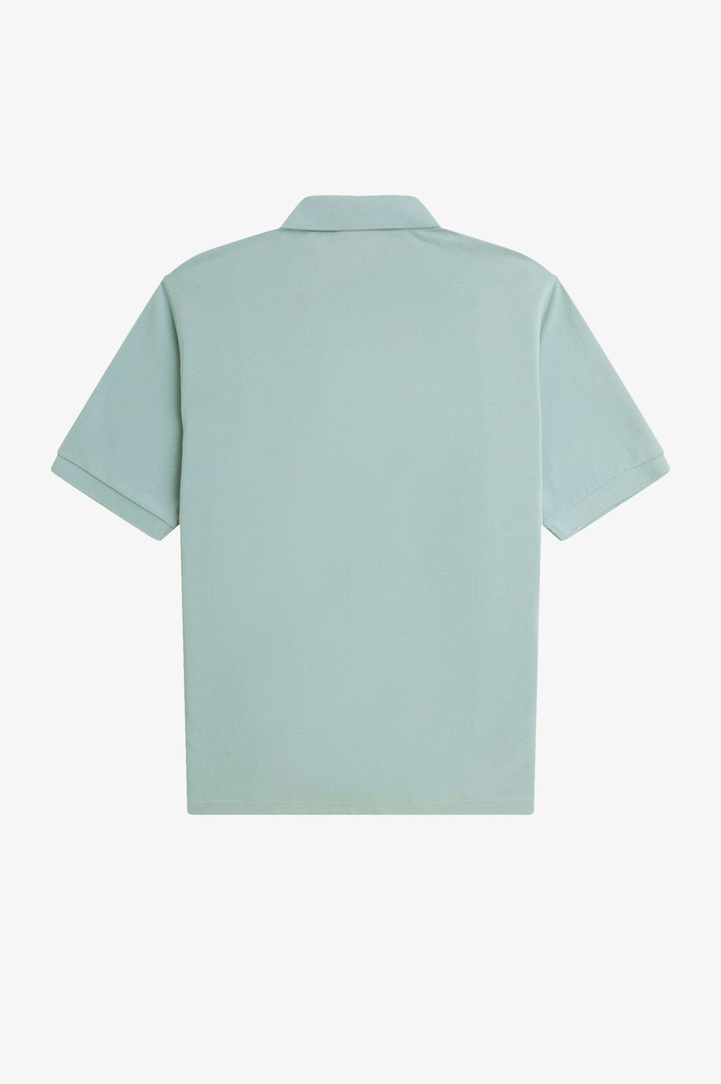 Towelling Panel Polo Shirt