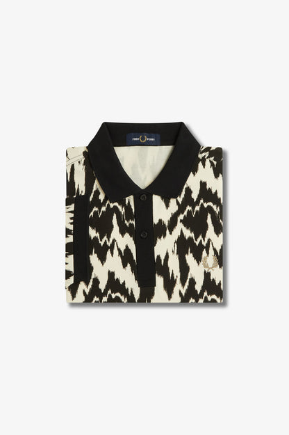 Animal Print Polo Shirt