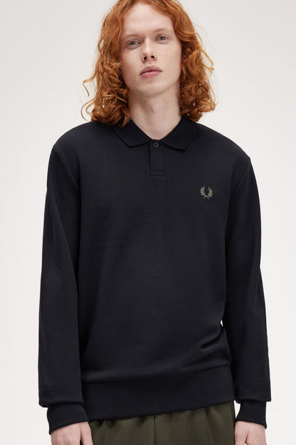 Collared Sweatshirt