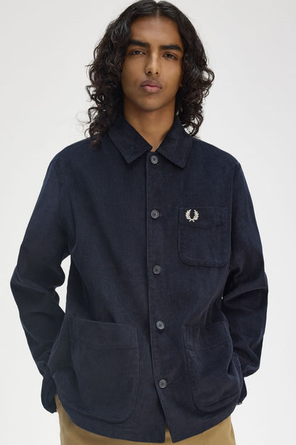 Corduroy Pocket Detail Overshirt