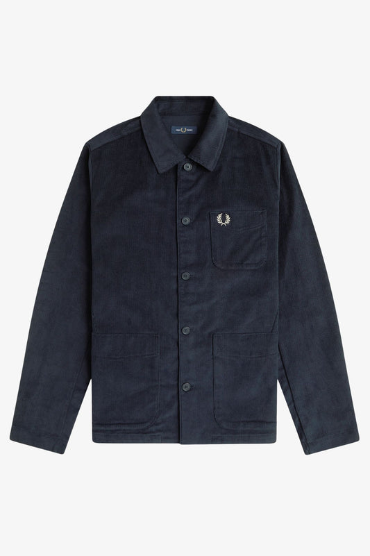 Corduroy Pocket Detail Overshirt