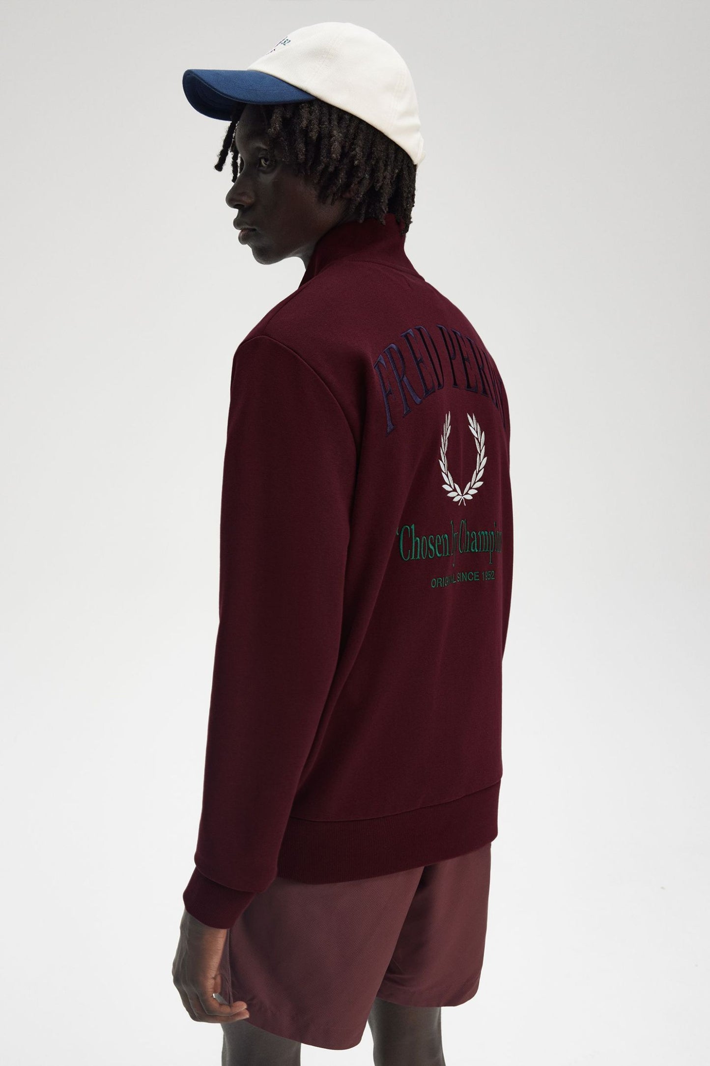 Embroidered Half Zip