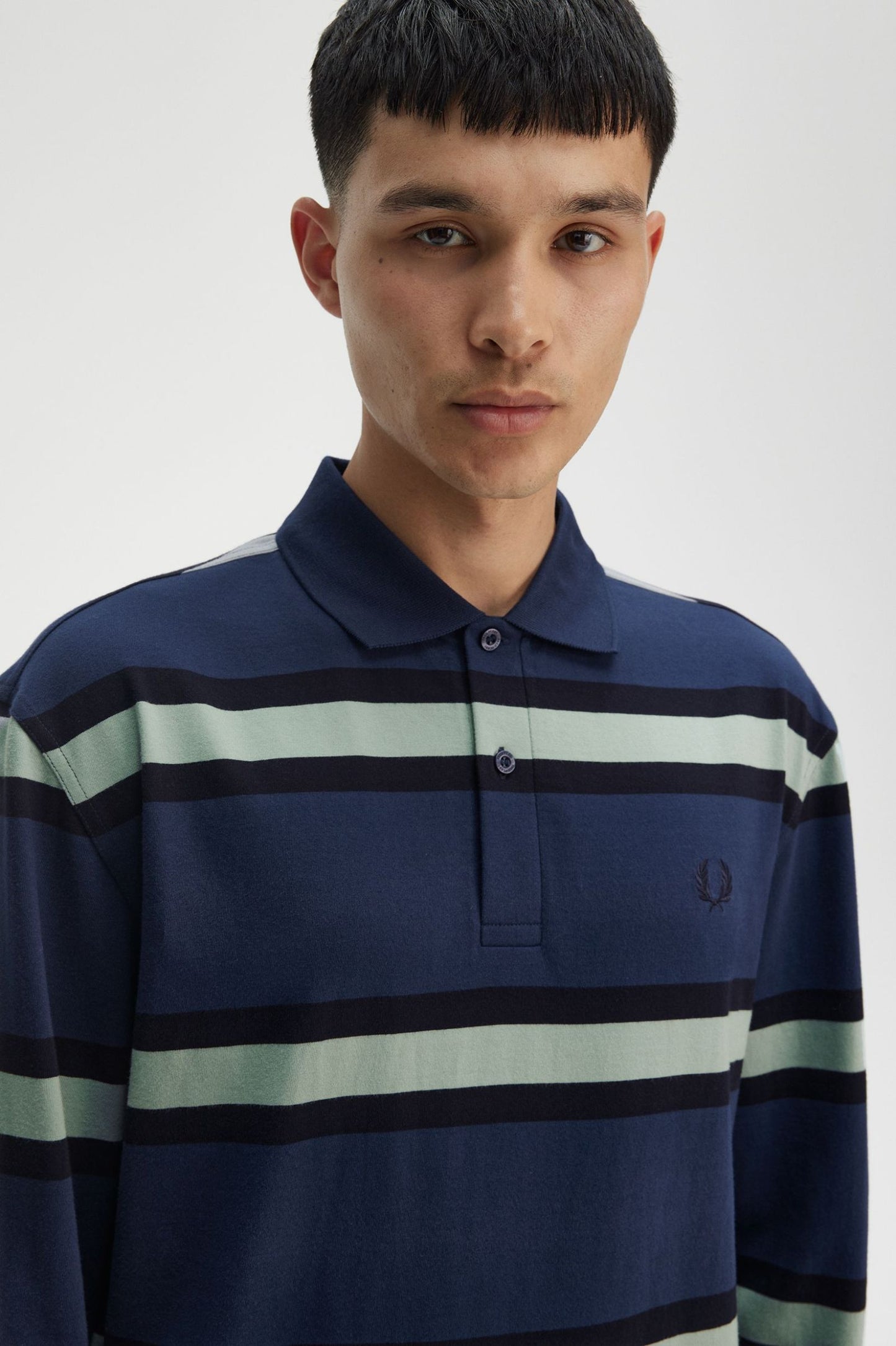 Jersey Stripe Polo Shirt