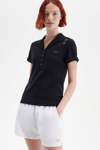 Amy Winehouse FoundationPocket Detail Polo Shirt