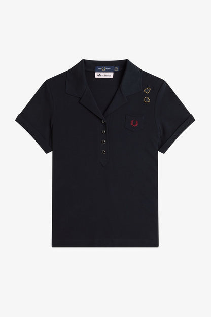 Amy Winehouse FoundationPocket Detail Polo Shirt